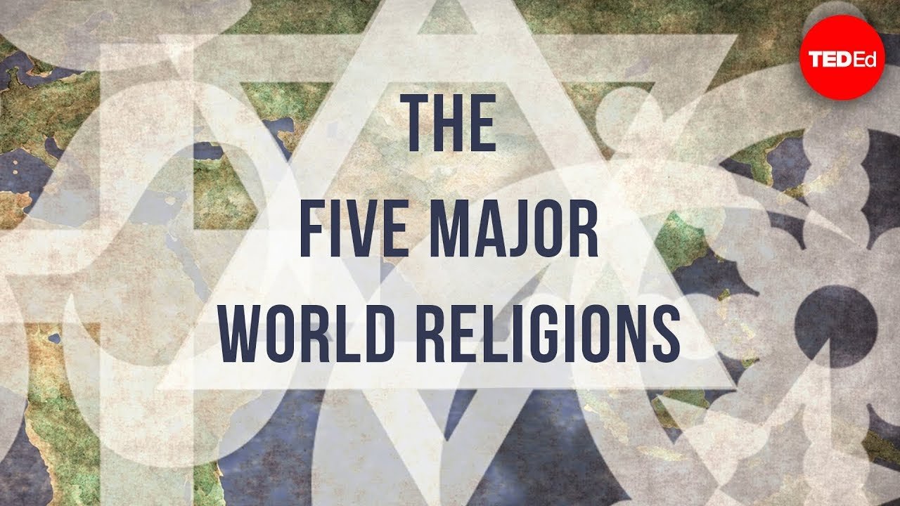 Explore the intertwined histories and cultures of the major religions: Hinduism, Judaism, Buddhism, Christianity and